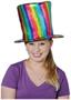 Fabric Rainbow Hat