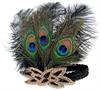 Flapper Peacock Headband