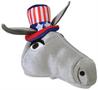 Plush Patriotic Donkey Hat