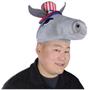 Plush Patriotic Donkey Hat