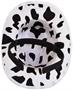 Cow Print Cowboy Hat Headband