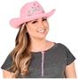 Pink Felt Cowgirl Hat w/Tiara