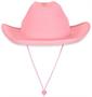 Pink Felt Cowgirl Hat w/Tiara