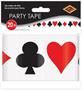 Card "Suit" Party Tape