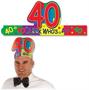 Look Who's "40" Headband