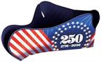 Pkgd Prtd Semiquin Patriot Hats