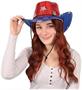 Sequined Patriotic Cowboy Hat