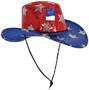 Sequined Patriotic Cowboy Hat
