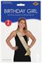Birthday Girl Headband & Gltrd Sash Set