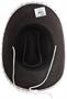 Black Felt Cowgirl Hat w/Gemstones