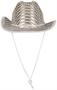 Sequined Cowboy Hat