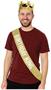 Birthday King's Crown & Gltrd Sash Set