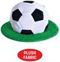 Plush Soccer Ball Hat