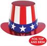 Foil Patriotic Hi-Hat