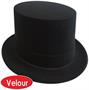 Black Velour Topper