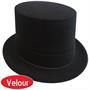 Black Velour Topper
