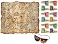 Pirate Treasure Map Party Game