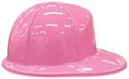 Pink Plastic Construction Helmet