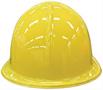 Yellow Plastic Construction Helmet