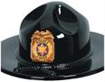 Black Plastic Trooper Hat