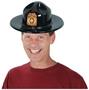Black Plastic Trooper Hat