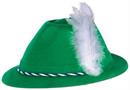 Green Velour Tyrolean Hat