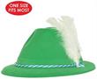 Green Velour Tyrolean Hat