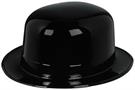 Black Plastic Derby