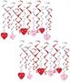Valentine's Day Heart Whirls