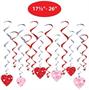 Valentine's Day Heart Whirls