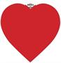 Printed Heart Cutout