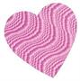 Embossed Foil Heart Cutout