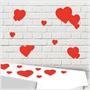 Pkgd Printed Heart Cutouts