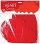 Pkgd Printed Heart Cutouts
