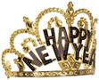 Plastic Happy New Year Tiara