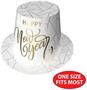 White New Year Gold Hi-Hat