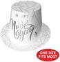White New Year Silver Hi-Hat