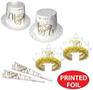 White New Year Gold Asst for 50