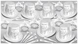 White New Year Silver Asst for 50