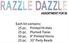 Razzle Dazzle Asst for 50
