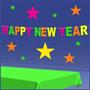 Neon Happy New Year Streamer