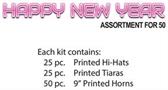 New Year's Rave Asst for 50