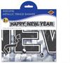 Metallic Happy New Year Fringe Banner