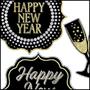 Happy New Year Cutouts