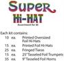 Super Hi-Hat Asst for 50