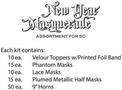 New Year Masquerade Asst for 50