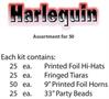 Harlequin Asst for 50