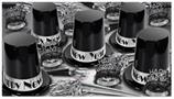 The Big Top Hat Silver Asst for 50