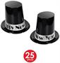 The Big Top Hat Silver Asst for 50