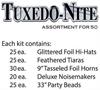 Tuxedo-Nite Asst for 50